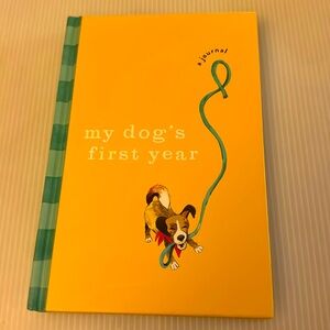 My dogs first year journal